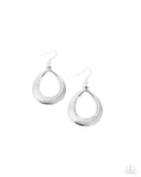 Paparazzi Earring - Inner Iridescence - White