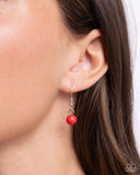 Paparazzi Necklace - Hidden Lagoon - Red