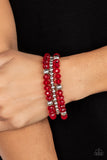 Paparazzi Bracelet - Prismatic Perceptions - Red