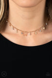 Paparazzi Necklace - Little Lady Liberty - Gold
