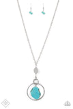 Paparazzi Necklace - Keep the PIECE - Blue