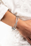 Paparazzi Bracelet - Woven in Wealth - White