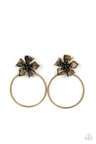 Paparazzi Earring - Buttercup Bliss - Brass