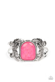 Paparazzi Bracelet - Dune Garden - Pink