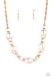 Paparazzi Necklace - Prismatic Magic - Gold