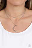 Paparazzi Necklace - Modern Moonbeam - Silver