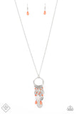 Paparazzi Necklace - Totally Trolling - Orange