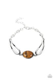 Paparazzi Bracelet - A Quarter Past ZEN - Brown