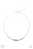 Paparazzi Necklace - Retro Rejuvenation - Blue