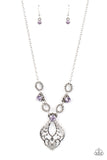 Paparazzi Necklace - Contemporary Connections - Purple
