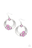 Paparazzi Earring - Dreamy Dewdrops - Purple