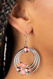 Paparazzi Earring - Dreamy Dewdrops - Orange