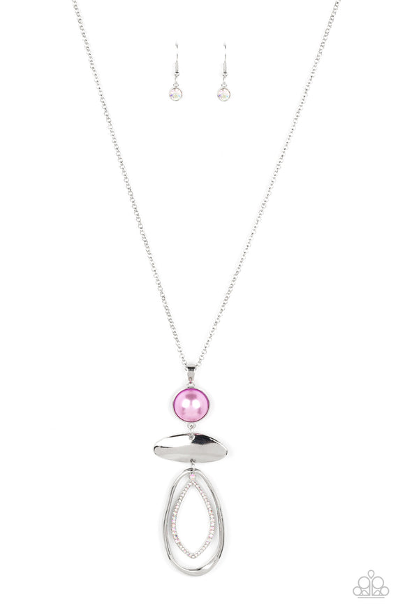 Paparazzi Necklace - Modern Day Demure - Purple