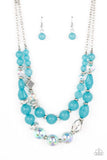 Paparazzi Necklace - Mere Magic - Blue