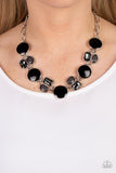 Paparazzi Necklace - Dreaming in MULTICOLOR - Black