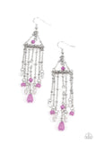 Paparazzi Earring - Marina Breeze - Purple