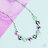Paparazzi Necklace - Dreamy Drama - Green