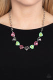 Paparazzi Necklace - Dreamy Drama - Green