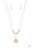 Paparazzi Necklace - Stunning Supernova - Gold