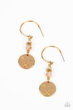 Paparazzi Earring - Artificial STARLIGHT - Gold