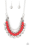 Paparazzi Necklace - Leave Her Wild - Red