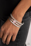 Paparazzi Bracelet - You Win My Heart - Pink