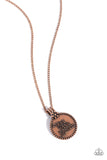 Paparazzi Necklace - The KIND Side - Copper