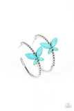 Paparazzi Earring - Bohemian Butterfly - Blue
