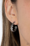Paparazzi Earring - Floral Fad - Silver