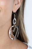 Paparazzi Earring - Enchanting Echo - Silver