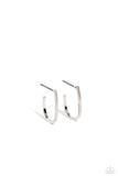 Paparazzi Earring - Admirable Arches - Silver