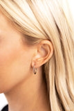 Paparazzi Earring - Admirable Arches - Silver