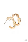 Paparazzi Earring - Infinite Incandescence - Gold