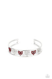 Paparazzi Bracelet - Decadent Devotion - Red