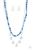 Paparazzi Necklace - Comet Candy - Blue
