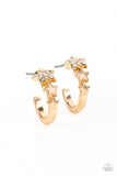 Paparazzi Earring - Starfish Showpiece - Gold