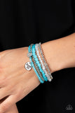 Paparazzi Bracelet - Teenage DREAMER - Blue