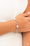 Paparazzi Bracelet - Sentimental Sweethearts - Pink