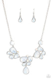Paparazzi Necklace - Everglade Escape - White