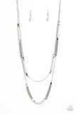 Paparazzi Necklace - Caviar Chic - White