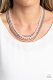Paparazzi Necklace - Boardwalk Babe - Pink