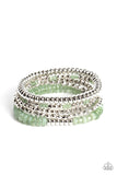 Paparazzi Bracelet - Pristine Pixie Dust - Green