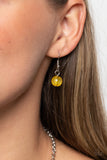 Paparazzi Necklace - Newly Neverland - Yellow