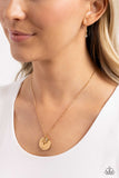 Paparazzi Necklace - Flourishing Faith - Gold