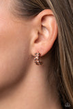 Paparazzi Earring - Bubbling Beauty - Copper