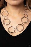 Paparazzi Necklace - Shimmering Symphony - Silver