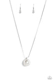 Paparazzi Necklace - Haute Hybrid - White
