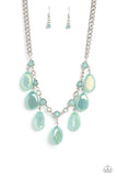 Paparazzi Necklace - Maldives Mural - Green
