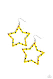 Paparazzi Earring - Confetti Craze - Yellow
