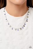 Paparazzi Necklace - Sand Dollar Sass - Blue